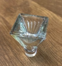 Iridescent Vintage Glass Decanter Stopper Only picture