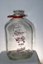 SAVANNAH GA STARLAND DAIRIES MILK BOTTLE ONE GALLON picture