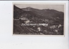 postcard GENOA ANCIENT FORTIFICATIONS SEEN FROM THE ROWS not travelled picture