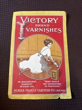 1900’s Victory Brand Varnishes Antique Advertisement Bastian Bros Litho Signed picture