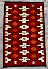Navajo Ganado, AZ Rug ca. 1950s   72