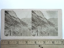 P&O RR Construction Mt. Willard New Hampshire Stereoview 1870s picture