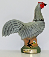 Vtg Blue Hen Jim Beam Bottle & Specialty Club  Chicken  Decanter Regal China picture