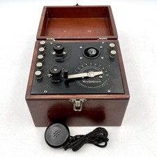 Antique 1920s Westinghouse RA Receiving Tuner & DA Detector Amp Combo - Vtg Tube picture