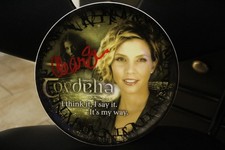 Angel Series  Collector Plate,  Autographed by: Charisma Carpenter +COA picture