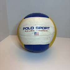 Vintage 1997 Polo Sport Ralph Lauren Rawlings Volleyball USA Athlete Collectible picture