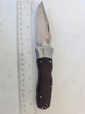 SOG Tomcat S17 Japanese Pocket Knife Wood Handle picture