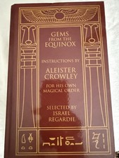 Gems from the Equinox Aleister Crowley Israel Regardie Occult Hardcover picture