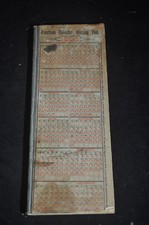 1886 American Calendar Blotting Pad Book - Albany NY Area picture