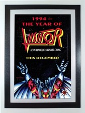 1994 The Year of The Visitor Valiant Comics - Wizard Comics Original Framed Page picture