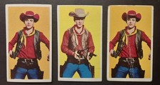 Ricky Nelson Rio Bravo c. 1959 Vintage Japanese Menko Cards 3 Card Lot Western picture