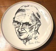 Vintage Pope Paul VI Wall Hanging Plate by KPM Berlin, Limited Ed. Catholicism picture