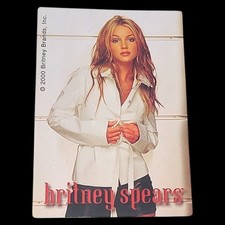 Vintage Y2K Britney Spears #04 Vending Machine Sticker 2000 Pop Star NOS picture