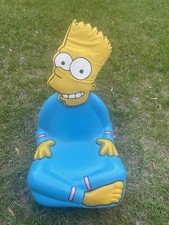 Authentic, Rare Vintage Bart Simpson Rockin’ TV 1990 Mattel Kid’s Chair picture