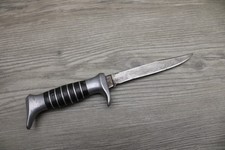 Vintage Edge Brand #481 Solingen Germany Super Hollow Ground Hunting Knife picture