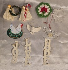 Vtg Christmas Ornament Lot picture
