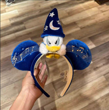 2026 HK Disney Mickey's PhilharMagic Ear Magician Donald Headband Genuine picture