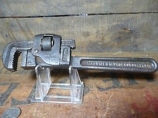 Antique - Trimo 8” Pipe Wrench, Trimont MFG Co Roxbury, MASS picture