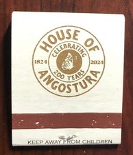 House Of Angostura 200th Anniversary Matchbook picture
