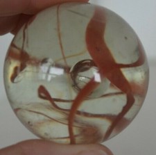 Vintage Large Glass Marble Swirl  picture