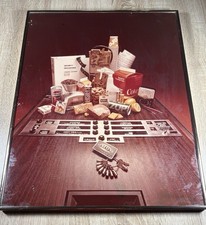 Vintage ARA Services Vending Advertising Promo Print Framed Retro Decor picture