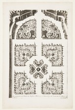 Daniel Marot Garden Beds Vintage Architectural Reprint Wall Art picture