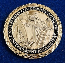 DEA PANAMA Panama City South America Challenge Coin picture