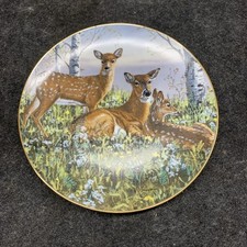 SPRING TWINS Friends of the Forest Collection by Bruce Miller Danbury Mint 1991 picture