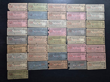 1931-1933 Lot of 41 Minneapolis & St Paul Streetcar Transfer Tickets picture