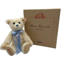 Steiff Baccarat Teddy Bear 2003 White Model  limited of 1000 30cm picture