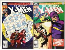 Vintage comic UNCANNY X-MEN #141/142 Days of Future Past 1981 Marvel 8.0/9 Byrne picture