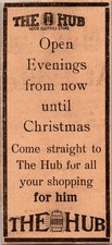 The Hub Good Clothes Store Open Evenings 1916 Independence KS Clipping TAJ5-5 picture