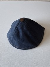Rare Vintage Levi’s Orange Tab Denim Yarmulke Kippah Jewish Hat Collectible picture