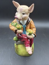 Royale Stratford Mr Pig with Apples Figurine Limited Edition 118/2500 6.5” picture
