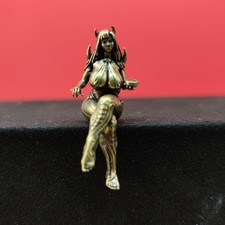 Brass Succubus Sister Tina Date A Live Anime Figure Sitting Pose picture