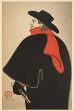🎨 Henri de Toulouse-Lautrec Art Nouveau Poster - 24x36” - 200gsm Paper🗞️  picture