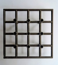 Rare Vintage DANSK Jens Quistgaard Danish Modern Iron Trivet Candelabra picture