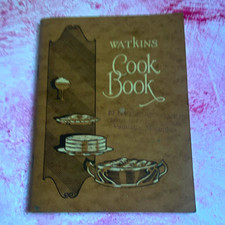 Watkins 1920 Cook Book Cookbook Bakery & Baking Advertising Brown Original picture
