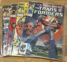 Marvel - Transformers -  1 2 3 4 Complete Limited Series 1984 - Bagged & Boarded picture