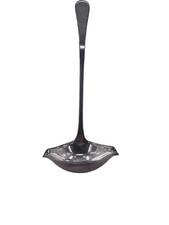 Gorham Silverplate 12.5 Inch Punch Ladle YH274 Heritage Plain Handle 2 Spout picture