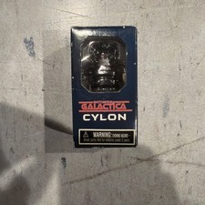 Minimates Battlestar Galactica Cylon Figure Black Stealth Collectible 2007 picture