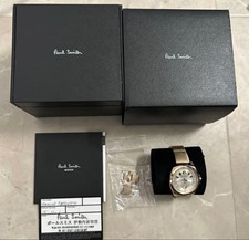 Paul Smith 20th Anniversary Model Five Eyes Wristwatch Watch w/ Box Used Japan picture