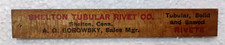ANTIQUE VTG  Shelton CT Tubular Rivet Co Advertising 6