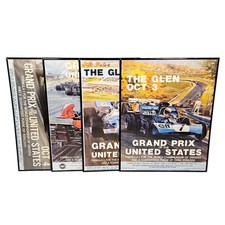 Vintage 1969-1972 Watkins Glen Grand Prix Formula One Original Racing Posters picture