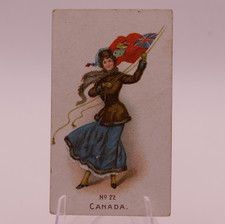 Antique Wills Scissors Cigarettes Card No 22 Canada W.D. & H.O. Wills Bristol picture