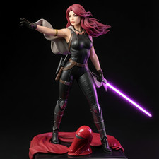 Beautiful Mara Jade Star Wars V1 Printed 16k Res HandPainted or Unpainted picture