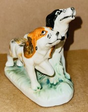 Antique PIONEER MOSE CO. NY Hunting dogs figurine, Japan picture