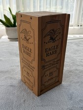 Vintage Eagle Rare 101 Proof Bourbon Wood Box Only Empty Slide Lid 10 Year Crate picture
