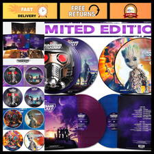 Deluxe Guardians of the Galaxy Awesome Mix Set - Vol. 1, 2 & 3 - Colored LPs picture