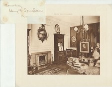 Henry Wadsworth LONGFELLOW / Signature and Inscription / Unsigned Signed picture